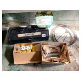 GLASS LAMP SHADE CONNECTORS, STAINLESS STEEL