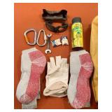 WEAVER LINEMANï¿½S TOOL BAG, HEAVY SOCKS, LEATHER