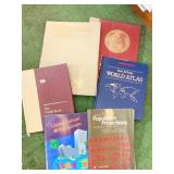 WORLD ATLAS, POPULATION PROJECTIONS, ETC.