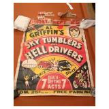 AL GRIFFINS SKY TUMBLERS AND HELL DRIVERS HAND