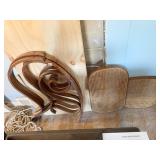 CANED ROCKER NEVER PUT TOGETHER PART COMPLETE