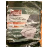 BIG AND TALL LOUNDTREN COLD WEATHER SLEEPING BAG,
