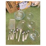 PYREX 2 QT COVERED CASSEROLE, REPLACEMENT LIDS, 2