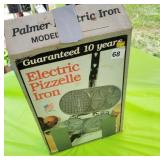 PALMER ELECTRIC PIZZELLE IRON - MODEL 1000