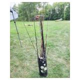 FISHING RODS IN METAL TIN