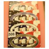 LOT OF 4: US 2002 STATE QUARTER COLLECTION SETS.