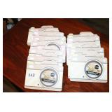 LOT OF 13 STANDING CAMERA-THEMED FRAMES (8 YELLOW