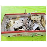 BOX OF DOOR HINGES