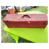 RED TOOLBOX WITH TRAY (32