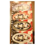 2000 STATE QUARTER COLLECTION PHILLY, DENVER,