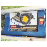 RYOBI 10ï¿½ PORTABLE TABLE SAW