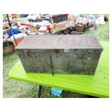 ALUMINUM TOOLBOX (10" X 10" X 24") WITH ROAD