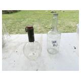 LOT OF 2 VINTAGE BOTTLES