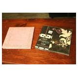 LOT OF 2- 8" X 8" SCRAPBOOK ALBUMS, ACID FREE.