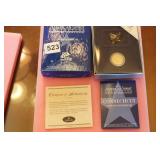 HALLMARK AMERICAN SPIRIT COLLECTION COIN AND