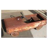 1950S AMF VINTAGE METAL PEDAL CAR