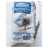 DUCT-FREE FAN BROAN (MODEL #682)