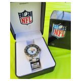 NFL STEELER WATCH. STAINLESS STEEL BACK. QUARTZ