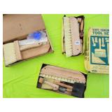 LOT OF 3 VINTAGE TOOL SETS: 1 ECONOMY