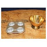 LOT OF 2 CAKE BAKING PANS FOR MAKING BARBIE DOLL