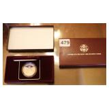 UNITED STATES MINT 1988 OLYMPIC SILVER DOLLAR