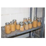 MASON JARS CANNED (7 QUARTS AND 8 PINTS)
