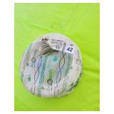 OPENED 22/4 -8 STRANDED WHITE WIRE.