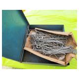 METAL BOX (16.5" X 16.5" X 5") WITH PEG BOARD