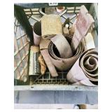 CRATE WITH SANDPAPER