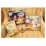 SET OF 3 BOARD GAMES: BACK TO THE FUTURE