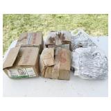 LOT OF 6 RECESSED DOWNLIGHT FRAMES IN KIT