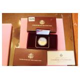 1988 PROOF SILVER DOLLAR .US MINT OLYMPIC COINS