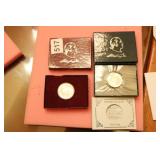 LOT OF 2: 1982 SILVER PROOF HALF DOLLAR AND 1982