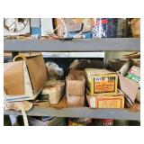 MISCELLANEOUS STUFF SECOND SHELF, INCLUDING: