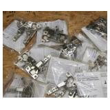 10 SETS OF 110 DEGREES FRAMELESS CONCEALED HINGES