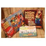 SET OF 3 BOARD GAMES: HIGH SCHOOL MUSICAL TWISTER