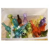 LOT OF MISC. GLASS BOTTLES