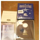 HALLMARK AMERICAN SPIRIT COIN AND FIGURINE SET