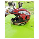 FULMER ADULT DIRT BIKE HELMET.
