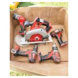 MILWAUKEE CORDLESS TOOL SET INCLUDING CIRCULAR