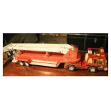 VINTAGE NY LINT AERIAL HOOK AND LADDER FIRETRUCK