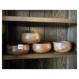 AMCI WOODEN BOWLS