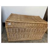 WICKER BASKET 17X17X28