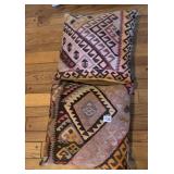 CARPET PILLOWS ZIPPER BACK 17X17