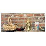 ICE PACK AND BUD VASE ALARM CLOCK COLOR PENCILS