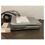 EMERSON DVD VHS PLAYER WITH REMOTE