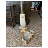 HOOVER FLOOR SCRUBBER AND SILVER CARE CLOCK