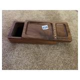 DRESSER BOX WITH SLIDE TOP INLAY