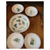 SERVING BOWL AND SALAD BOWL WILLIAM SONOMA