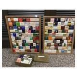 ASSORTED COLLECTION OF MATCHES ON BOARD CUSTOM